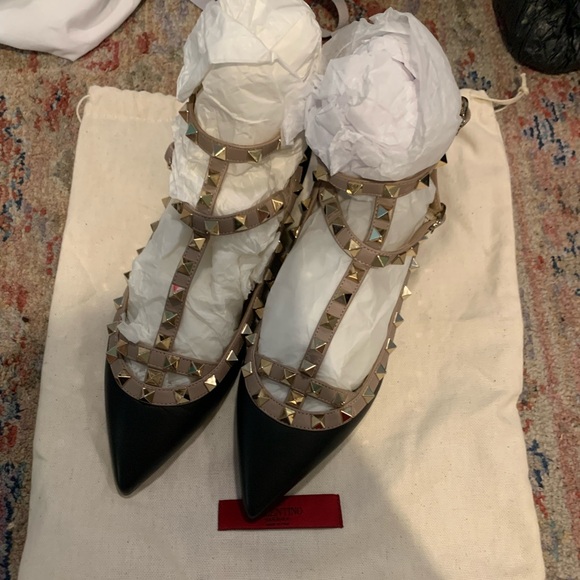 Valentino Stud Flats - Brand New! - Picture 3 of 3